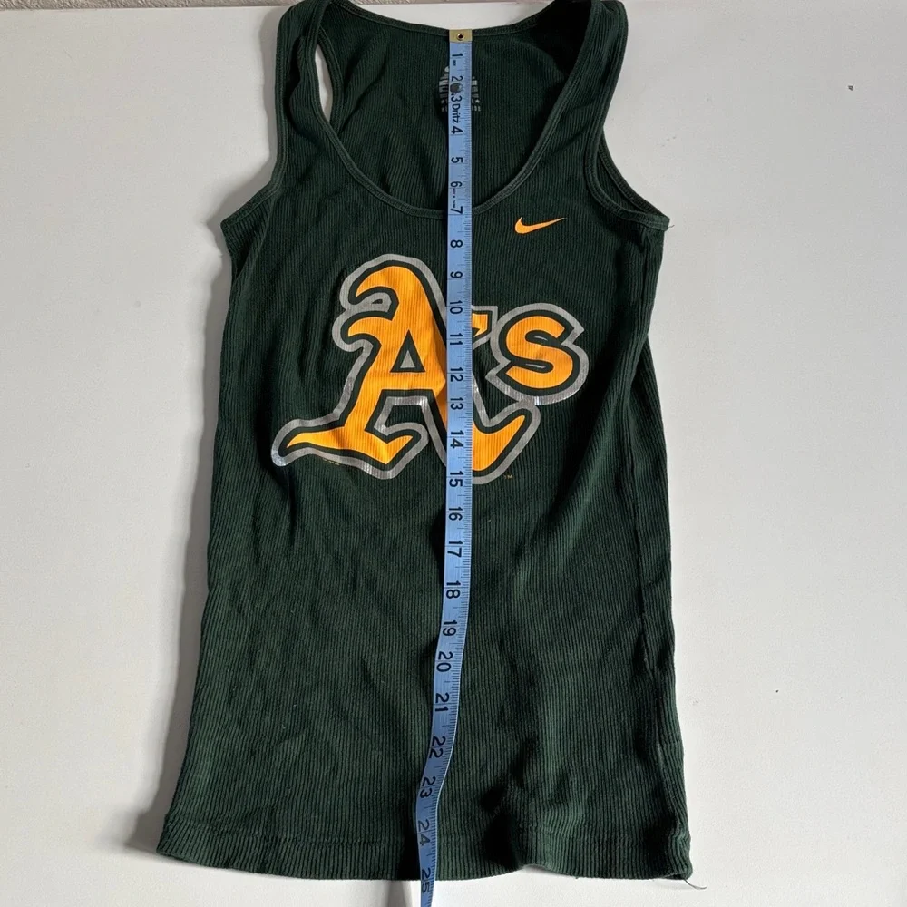 Nike A’s Ribbed Tank Top.‎  Like New.  S